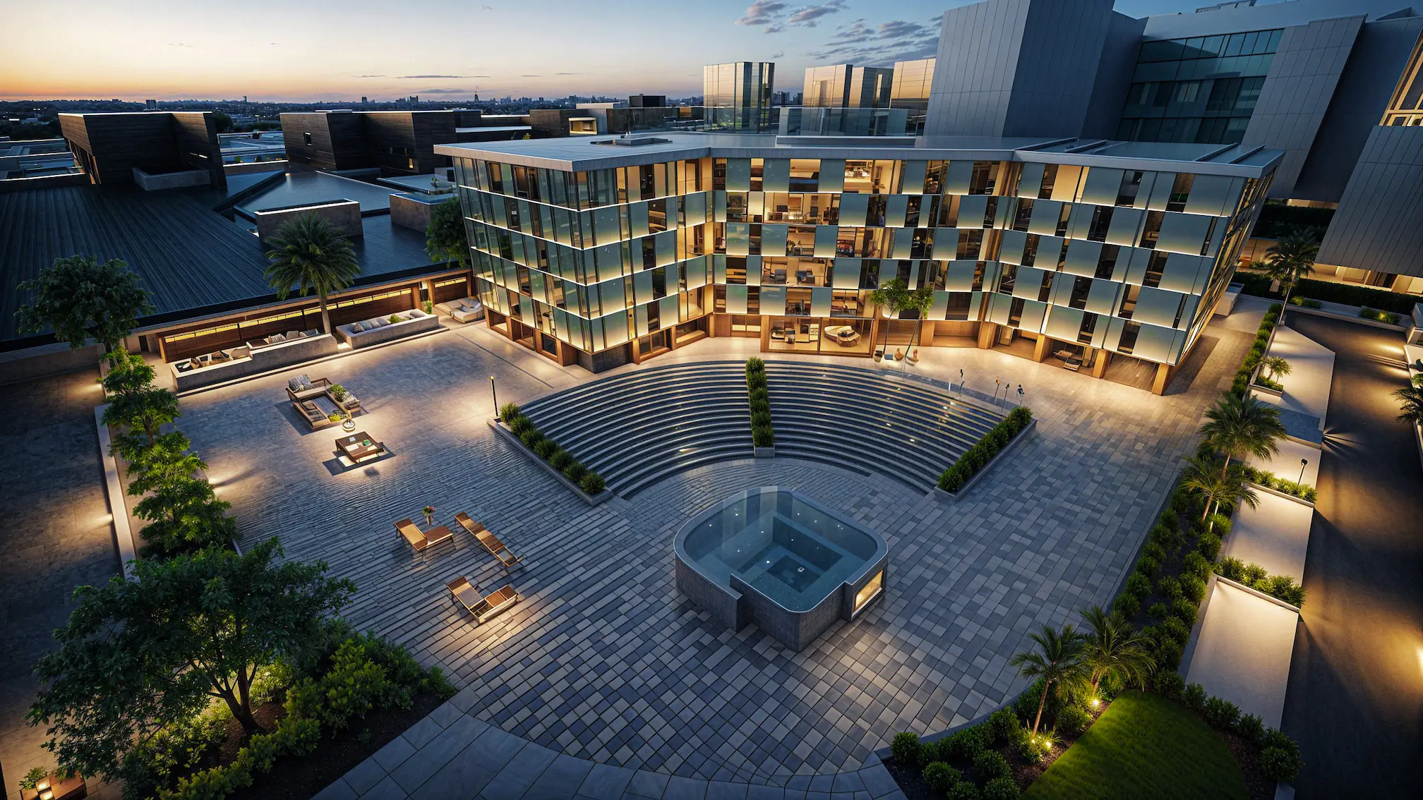 The Breathing Sphere — Aerial view